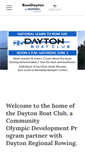 Mobile Screenshot of daytonboatclub.org